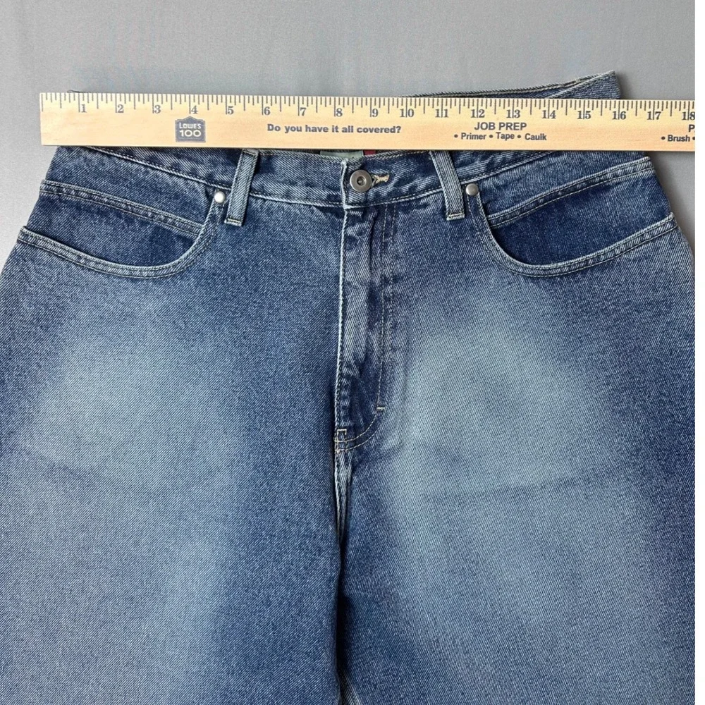 Vintage SOURCE‎ X JEANS Mens 36 Waist Blue Denim Straight Leg Pants NEW NWOT